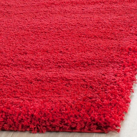 Safavieh Shag Accent Area Rug, Red - 2 x 4 ft. SG180-4040-24